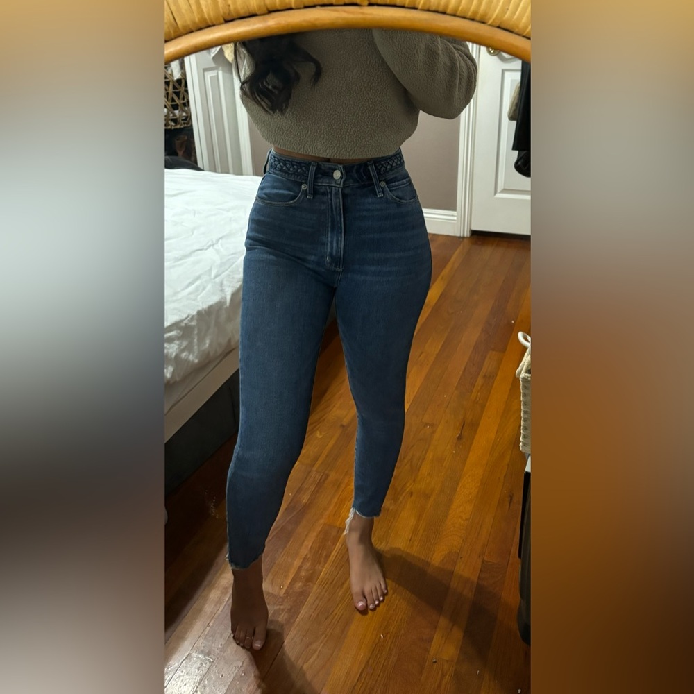 Abercrombie & Fitch High-Rise Super Skinny Ankle Jeans